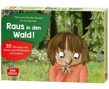 "Out into the woods!" – Picture cards