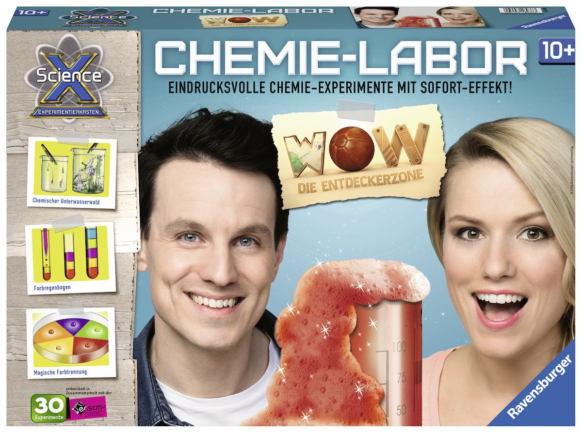 Ravensburger Sciencex Chemistry Lab Wow The Explorer Zone