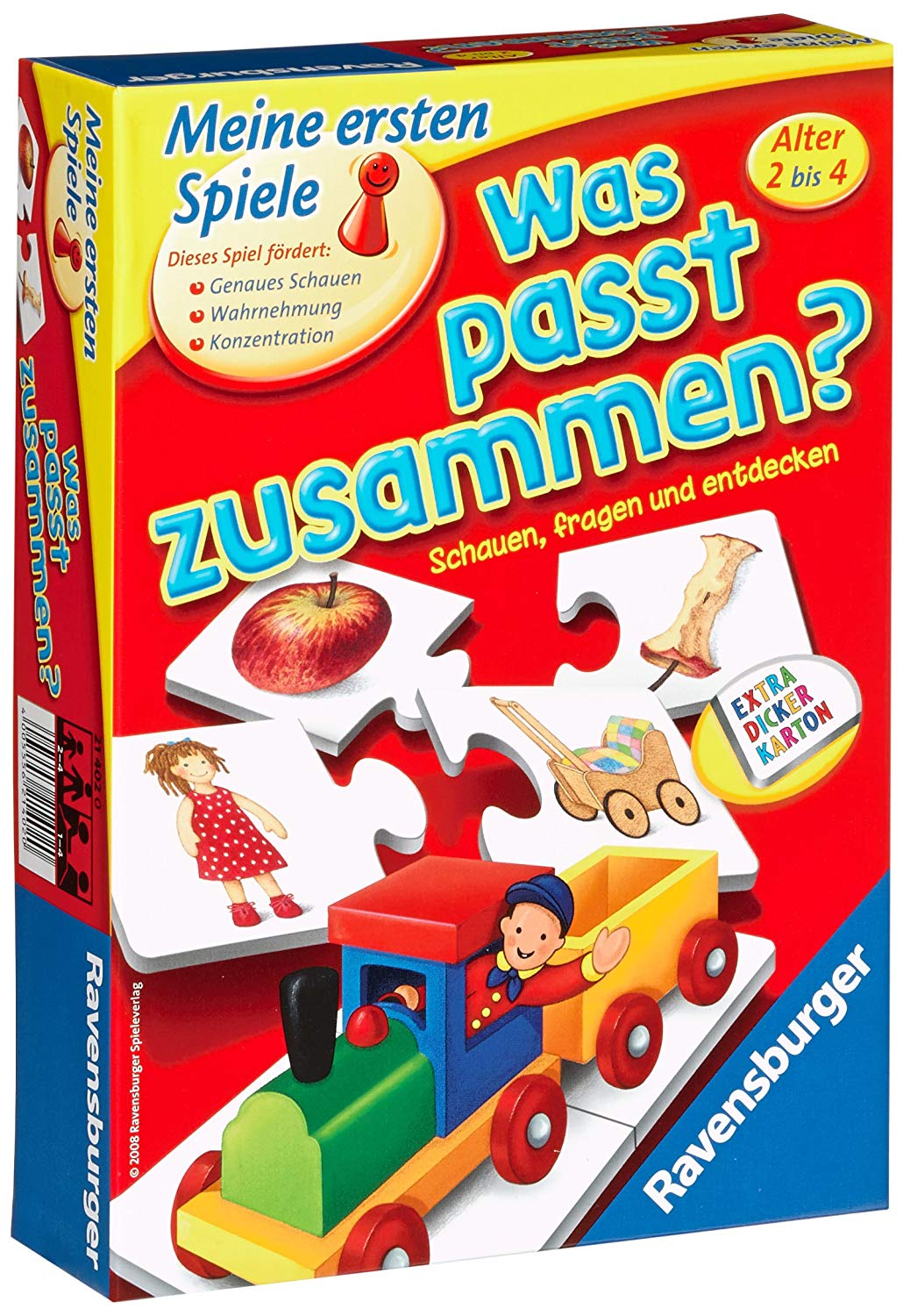 Ravensburger Jeu Des Paires Langue Allemand Import Allemagne