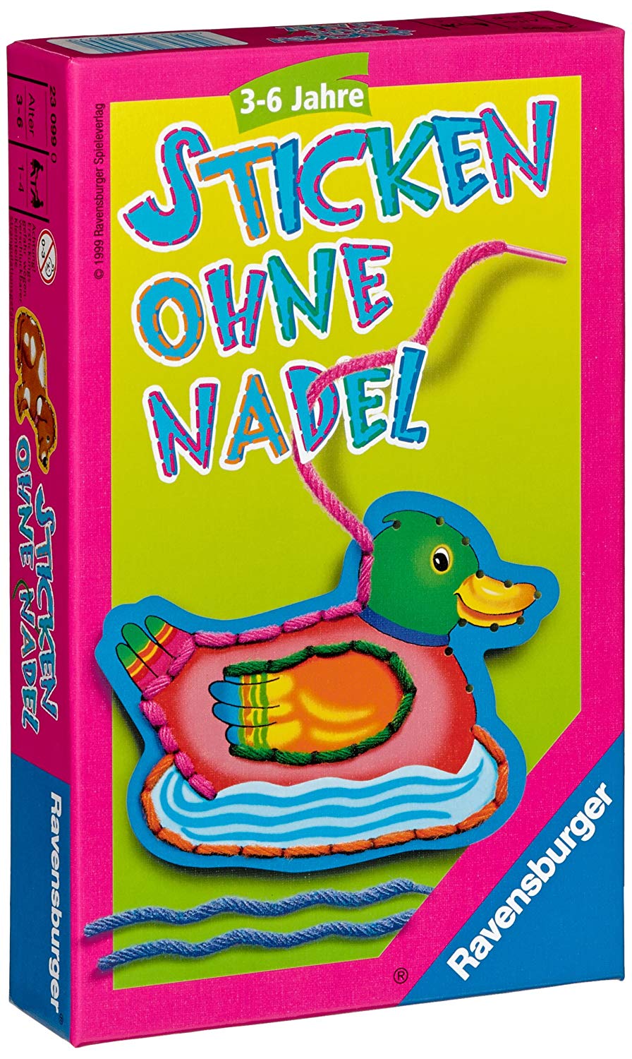 Ravensburger Sticken Ohne Nadel Travel Game
