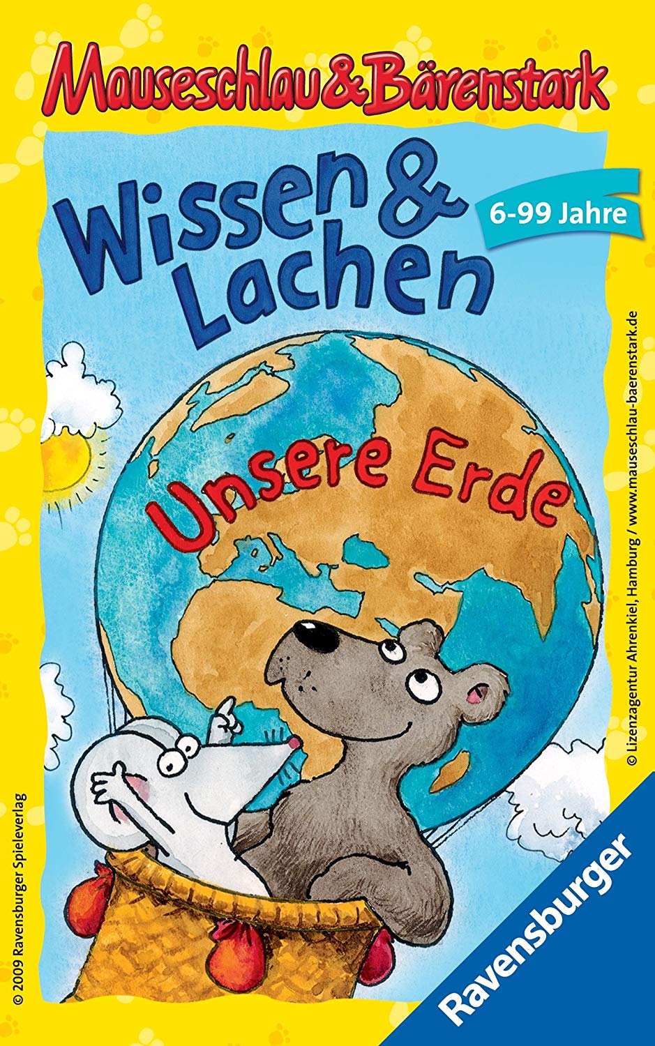 Ravensburger 23289 - Mouse Smart, And Bear A Strong Knowledge And Laughing: