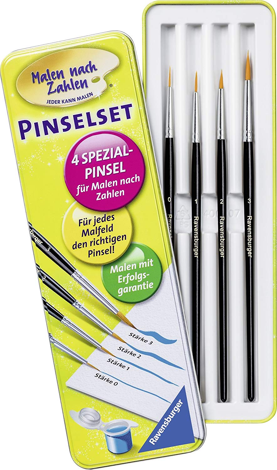 Ravensburger Paint By Numbers Paint Brush Set