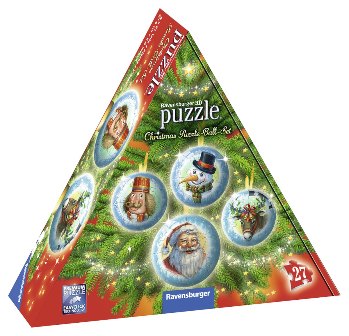 Ravensburger 3D Puzzle 11678 Festive Puzzle Ball Set