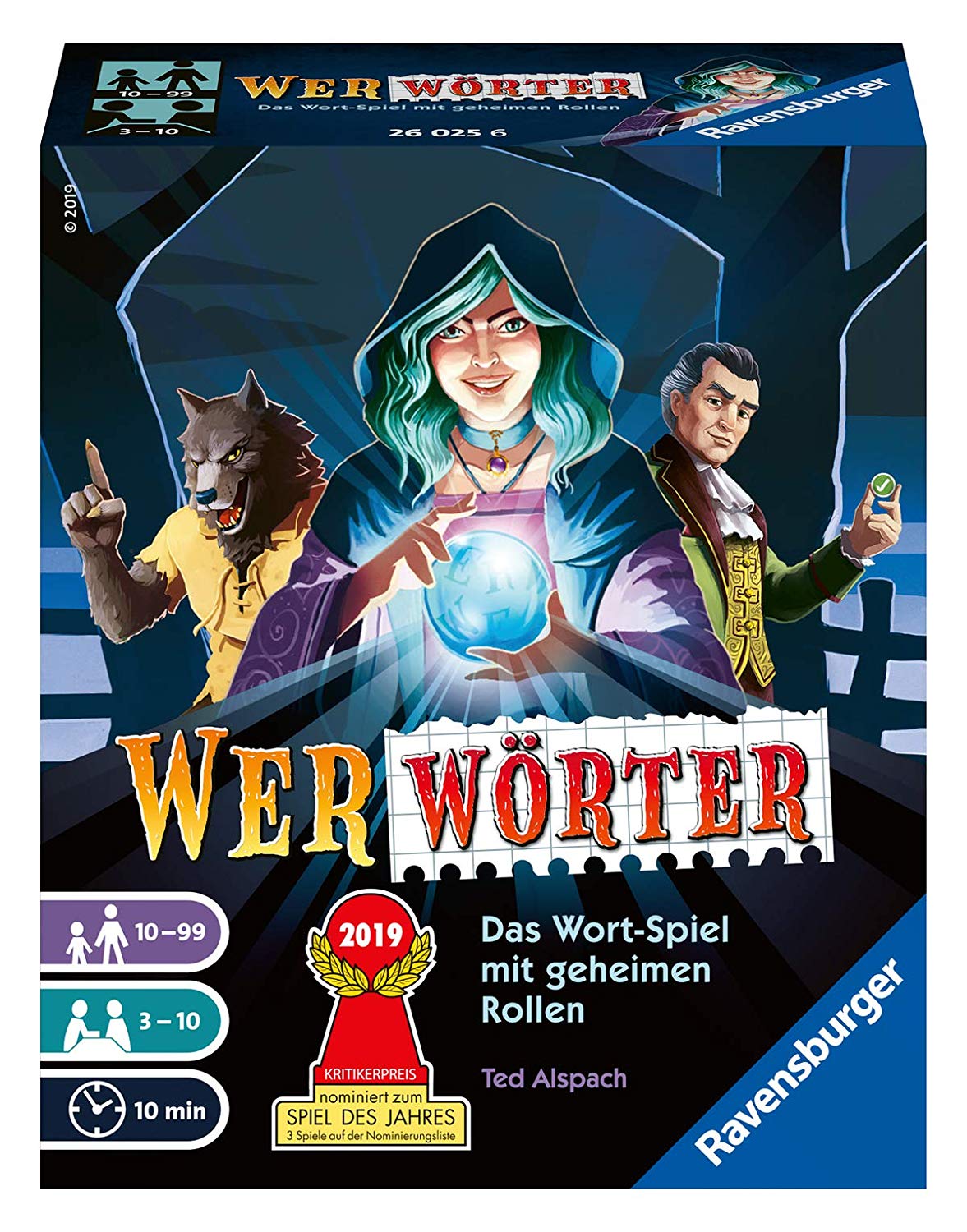 Ravensburger Card Games 26025 Werwörter