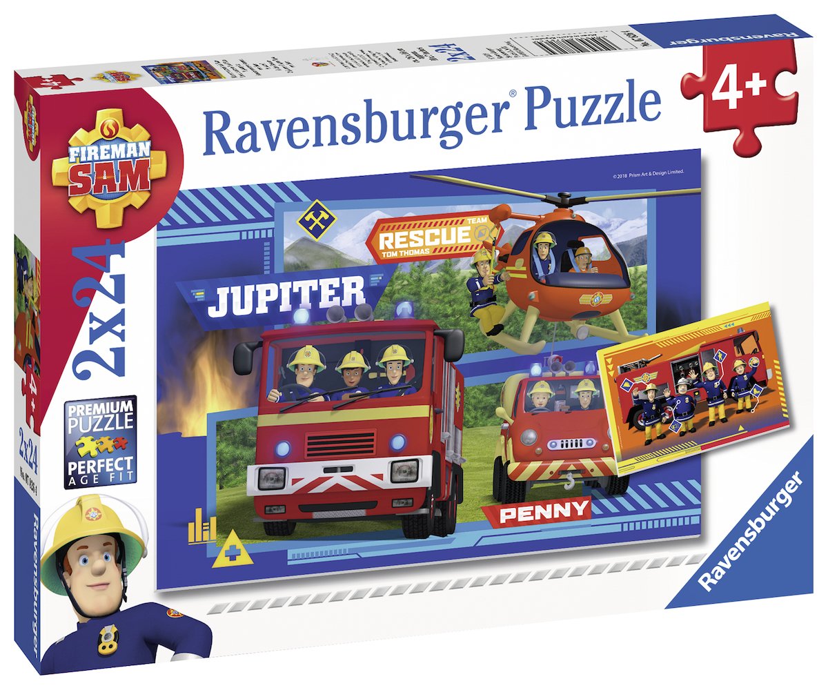 Ravensburger Childrens Puzzle 07826 Wasser Marsch Sam