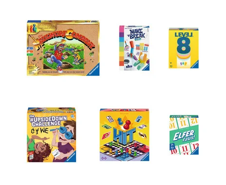 Ravensburger board games, set of 6
