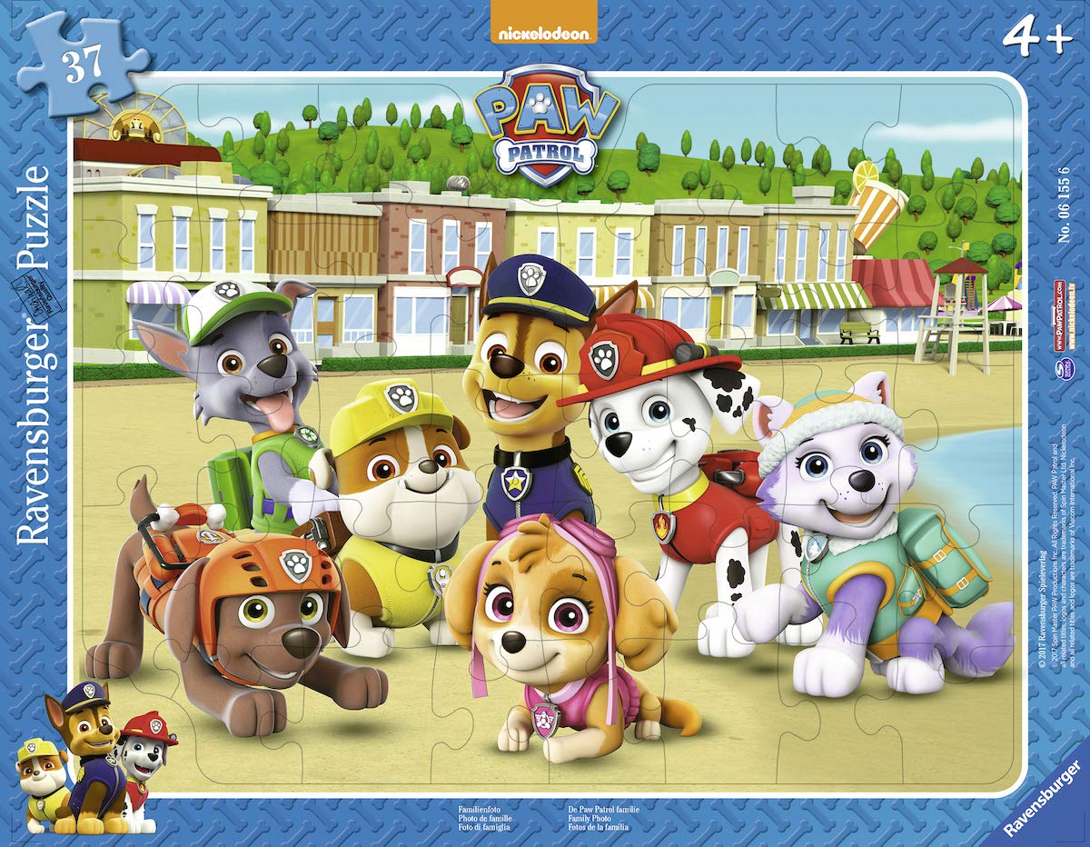 Ravensburger – Jigsaw Puzzle Frame Family Photo Pat Patrol 37-Piece Set 061