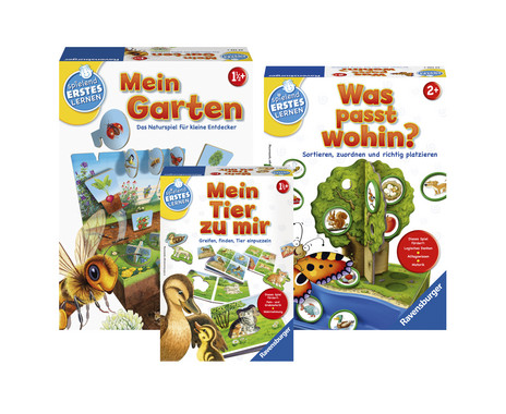 Ravensburger Learning Games Set: Little Explorers