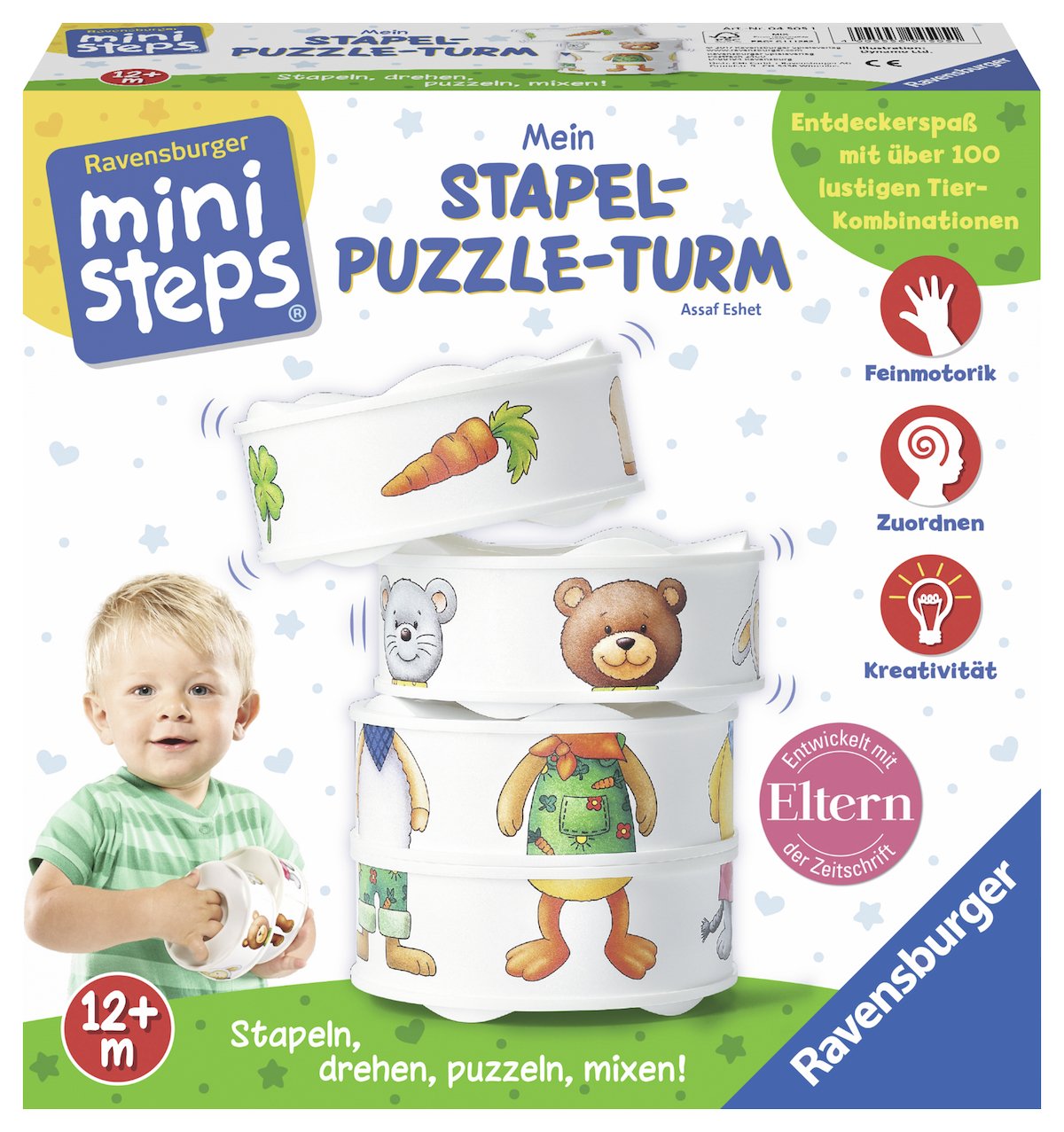 Ravensburger Ministeps My Stackable Puzzle Tower