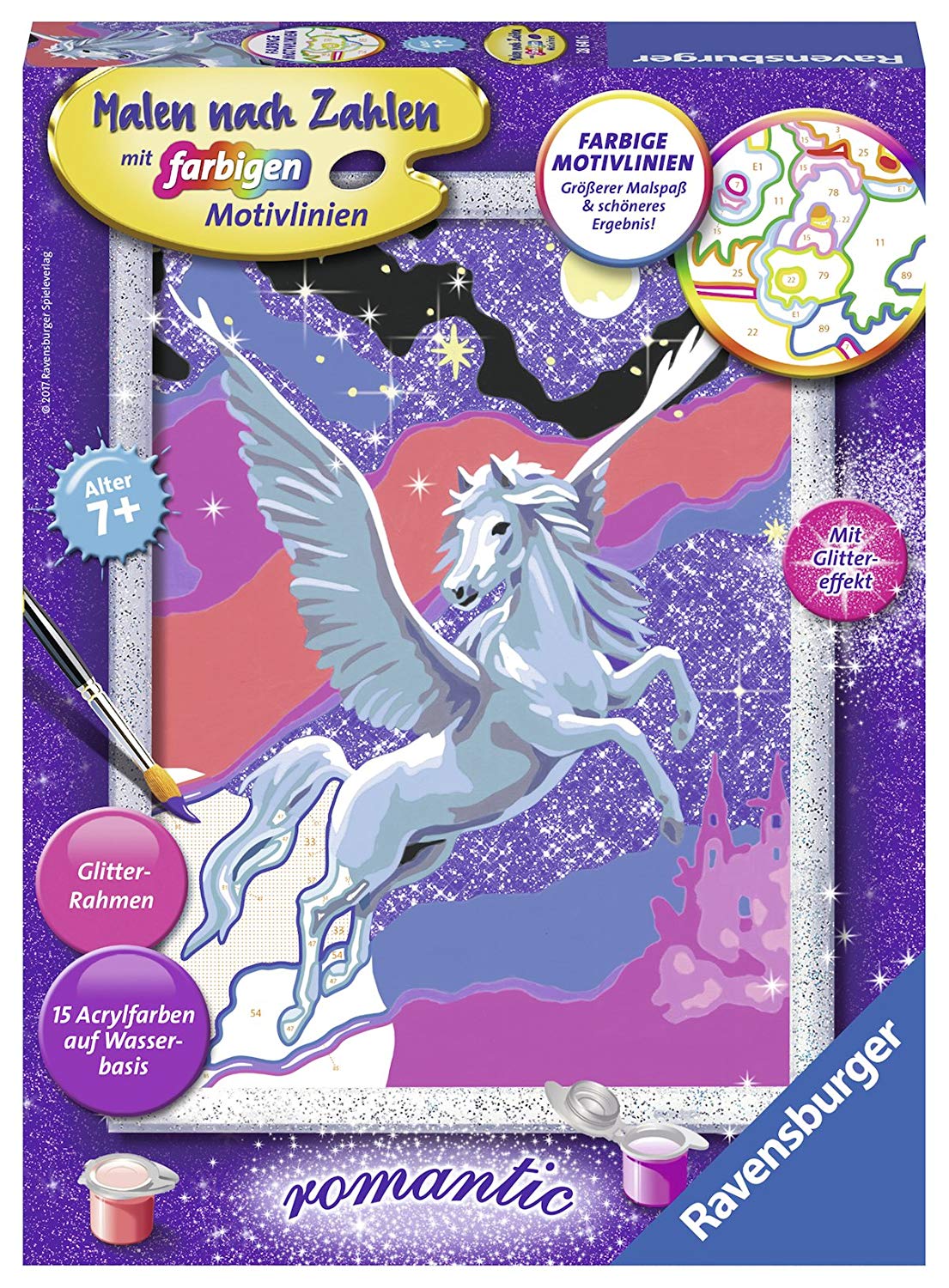 Ravensburger Painting By Numbers Proud Pegasus
