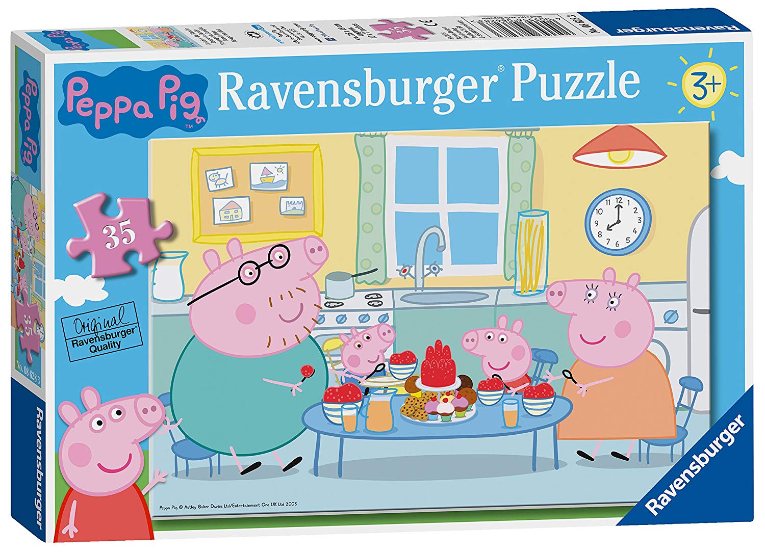 Ravensburger Peppa Pig Family Time 35Pc Jigsaw Puzzle