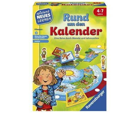 Ravensburger Game: Around the Calendar 545g