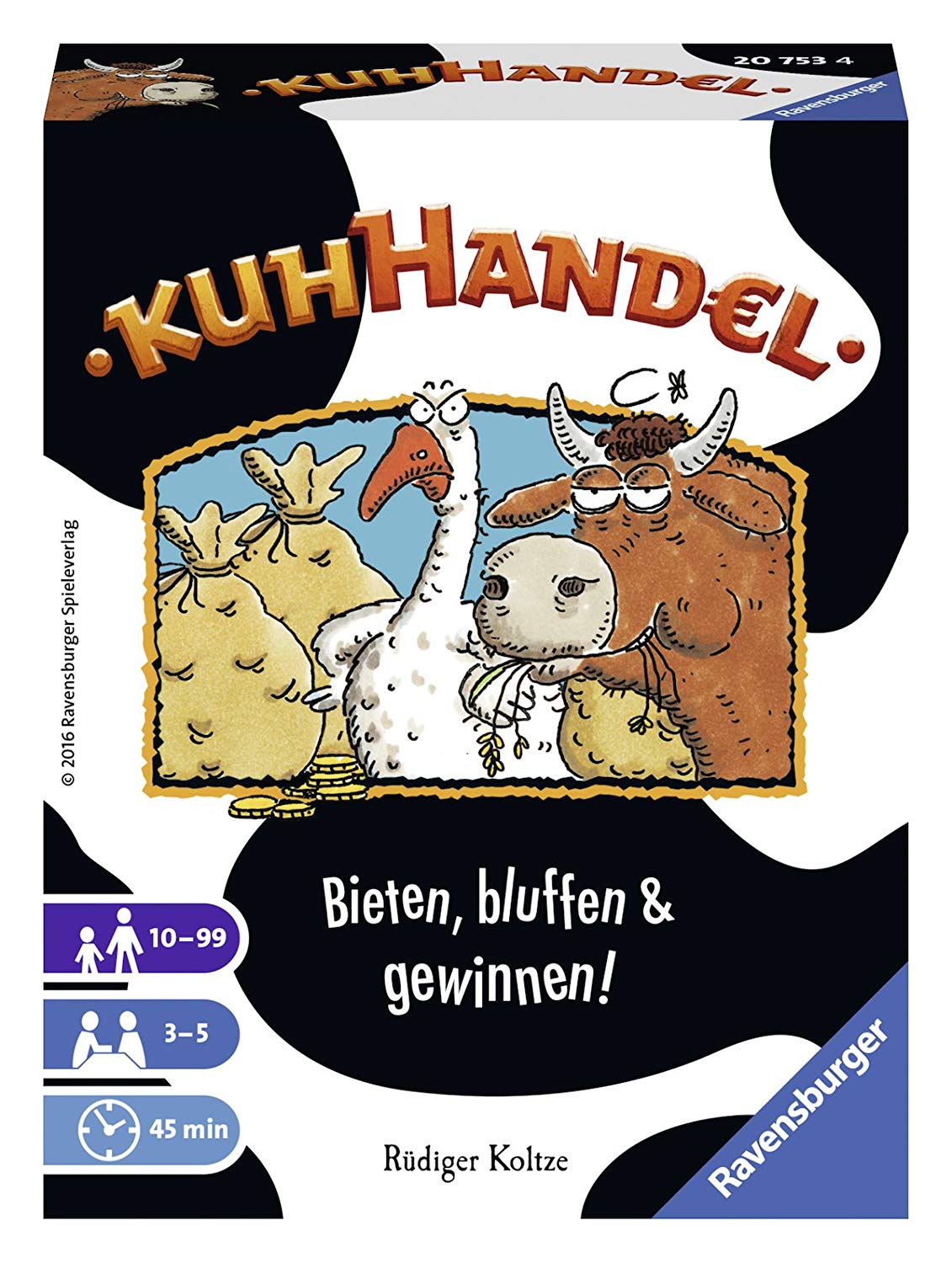 Ravensburger Spiele 20753 Cow Trading Card Game