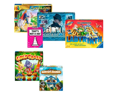 Ravensburger Games “Puzzles & Memorizers”, set of 6