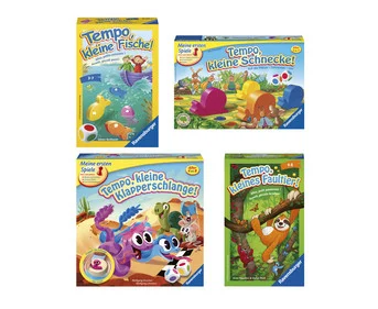 Ravensburger game set “Tempo, kleine(s) …”, set of 4