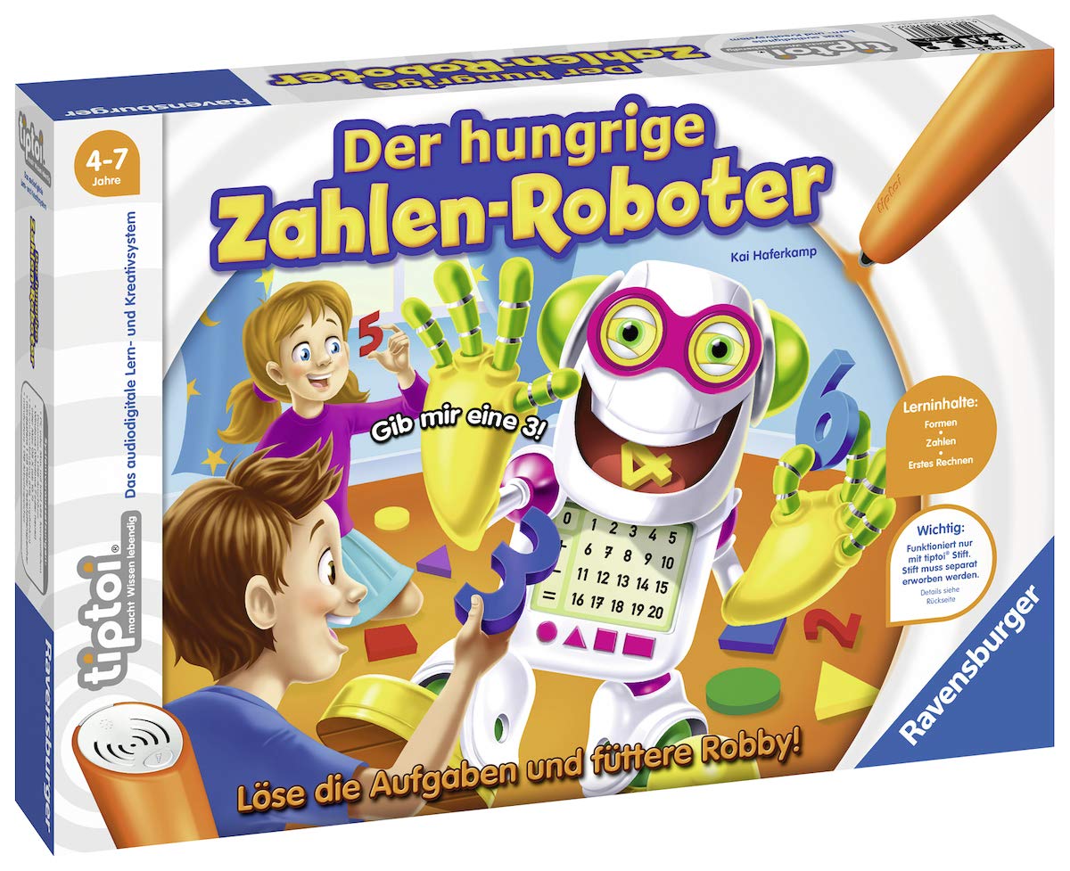 Ravensburger Tiptoi Of The Hungry Figures Robot