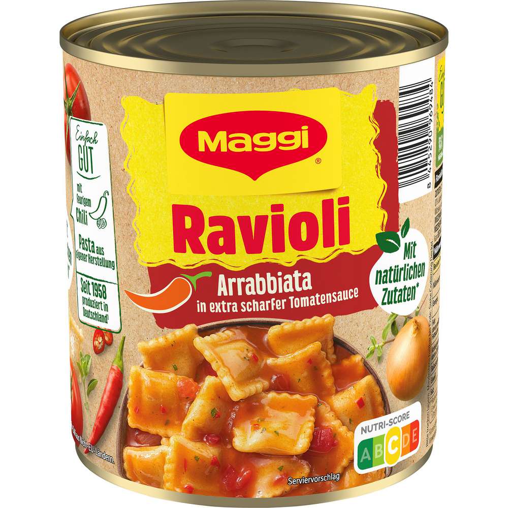 Maggi Ravioli Arrabiata