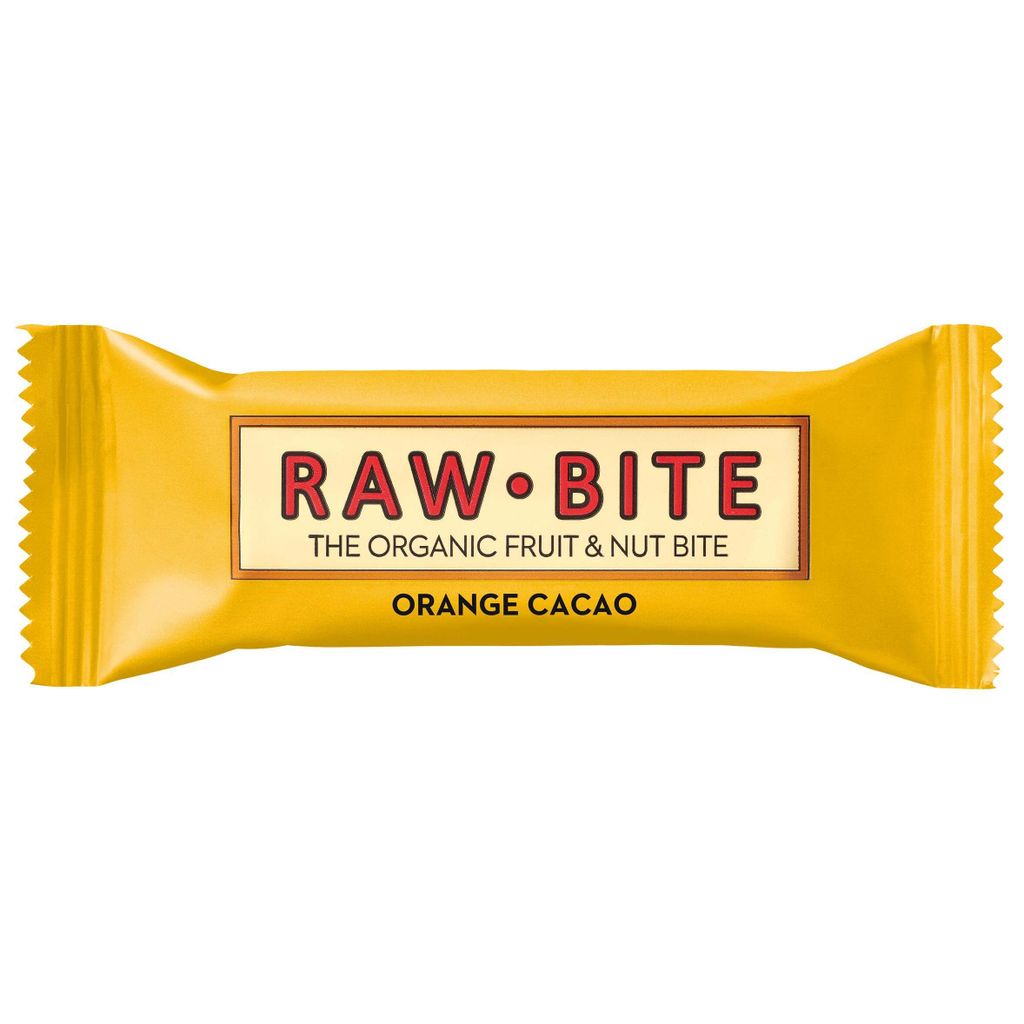 Raw Bite Riegel Orange Cacao 50
