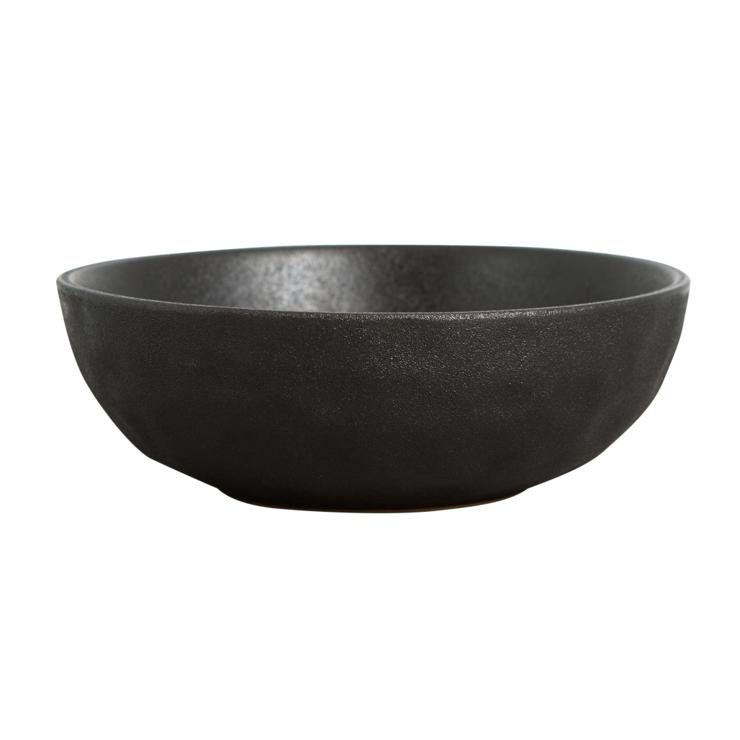 by-on Raw Black Bowl Ø 18Cm