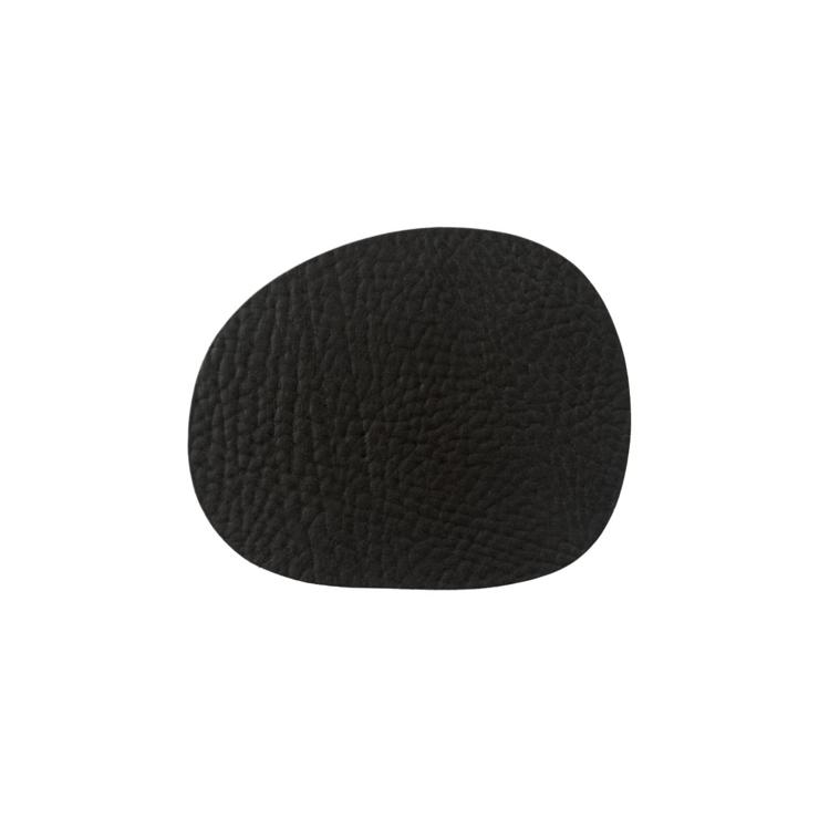 aida Raw Glass Coasters Leather 6-Pack