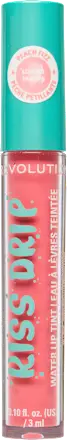 Revolution Lip gloss Kiss Drip Water Lip Tint Peach Fizz, 3 ml, Lip gloss Kiss Drip Water Lip Tint Peach Fizz
