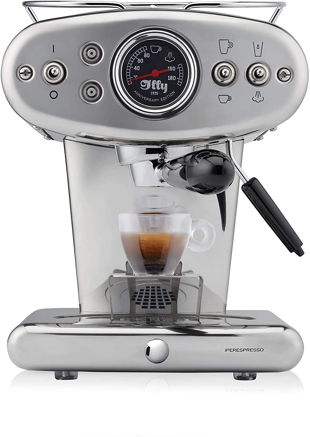 illy Metodo illy X1 Anniversary Iperespresso Capsule Machine, Espresso + Coffee