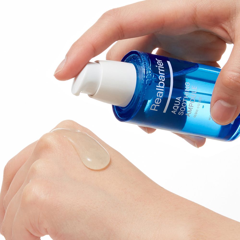 REAL BARRIER Aqua Soothing Ampoule Face Serum, 50 ml