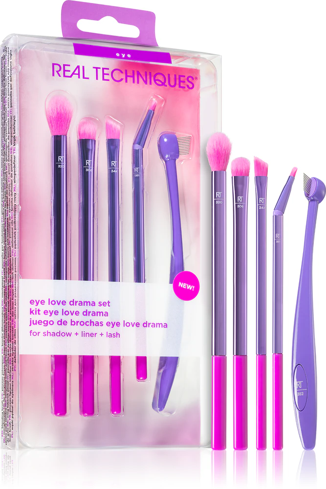 Real Techniques Eye Love Drama Eye Brush Set