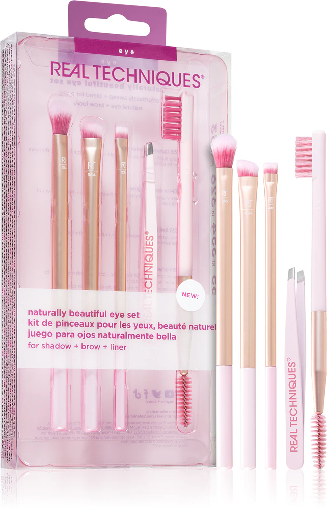 Real Techniques Naturally Beautiful Set for Eyes and Eyebrows