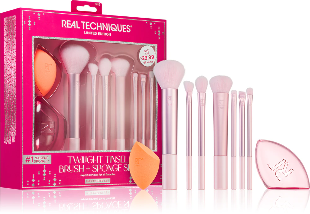 Real Techniques Twilight Tinsel Brush Set (Face)