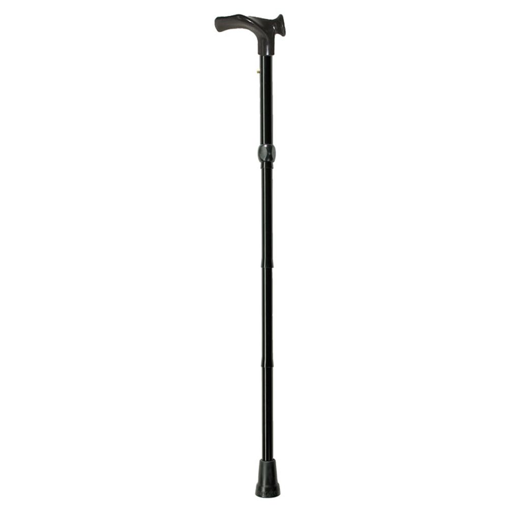 Rebotec Handy anatomical walking stick foldable, black 1 St