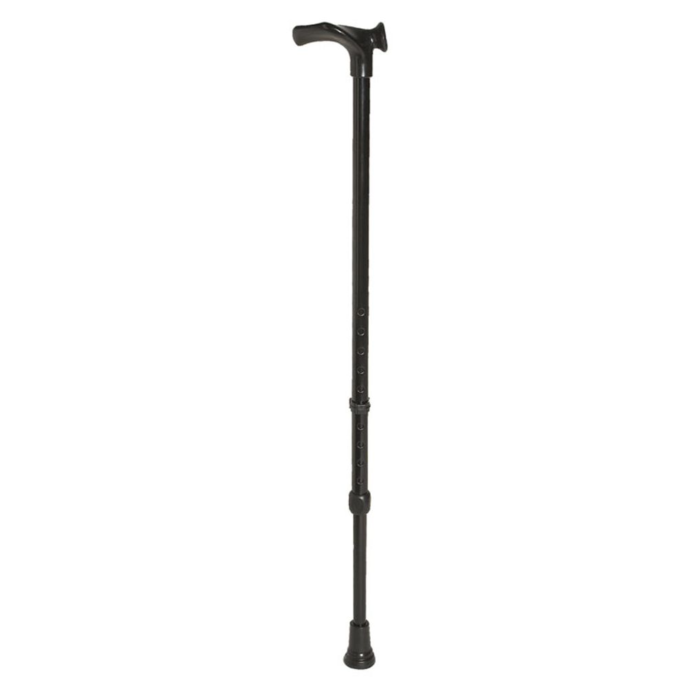 Rebotec Handy anatomical walking stick, black 1 St