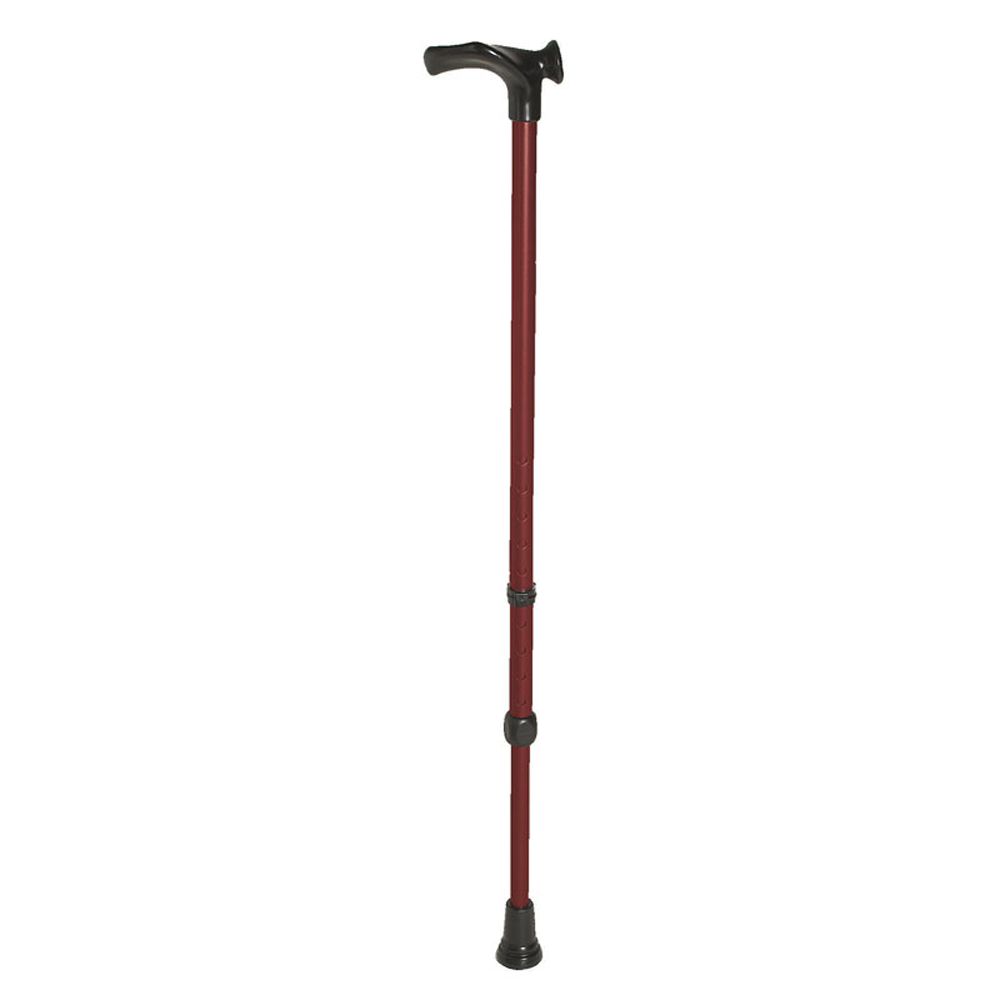 Rebotec Handy anatomical walking stick, wine red 1 St