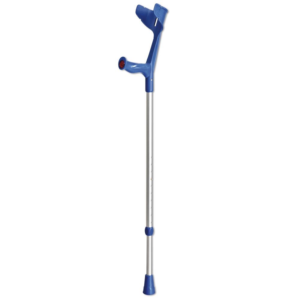 Rebotec Magic-Soft forearm crutches with anatomical handle, Wine Red