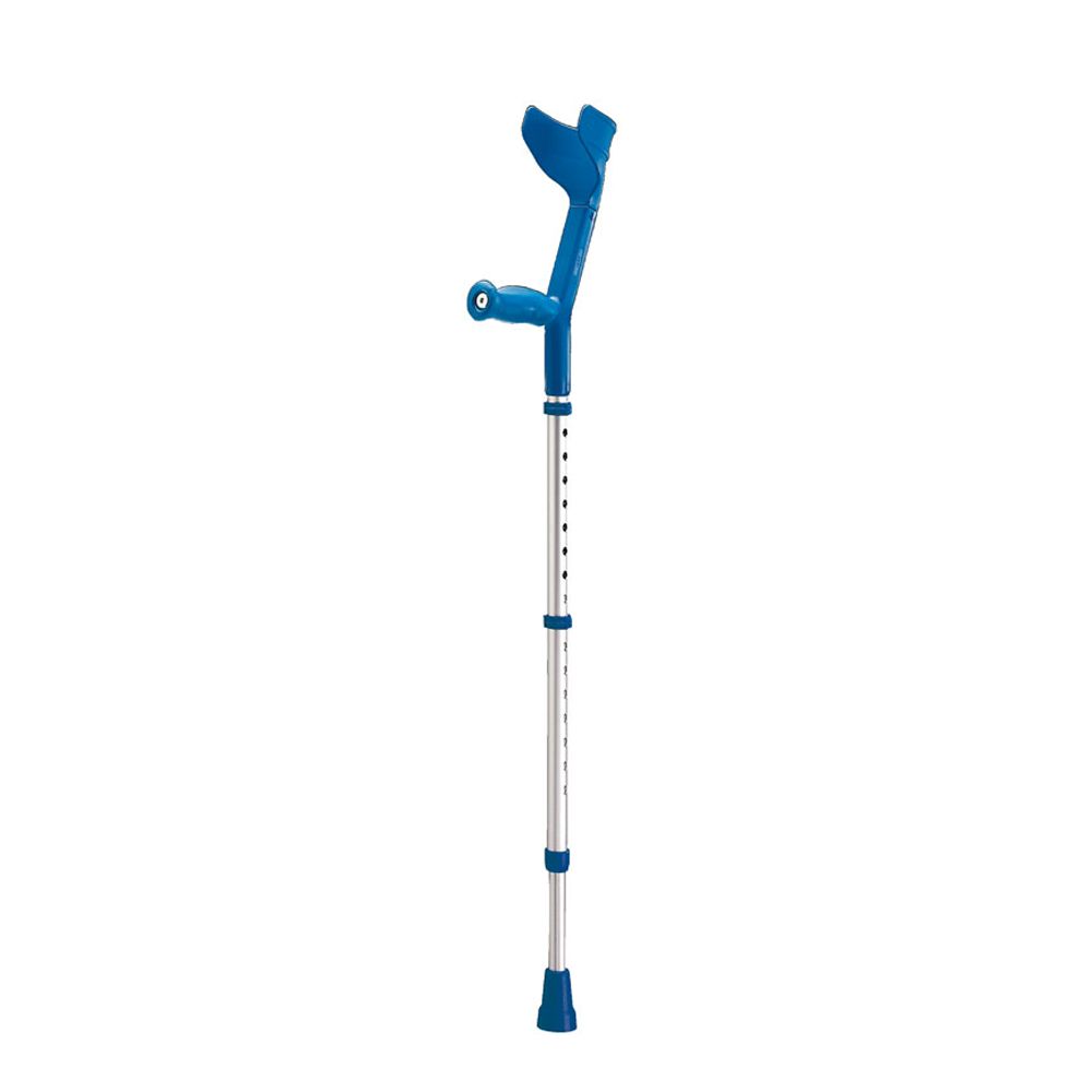 Rebotec New Walk spring-loaded forearm crutches with anatomical soft grip