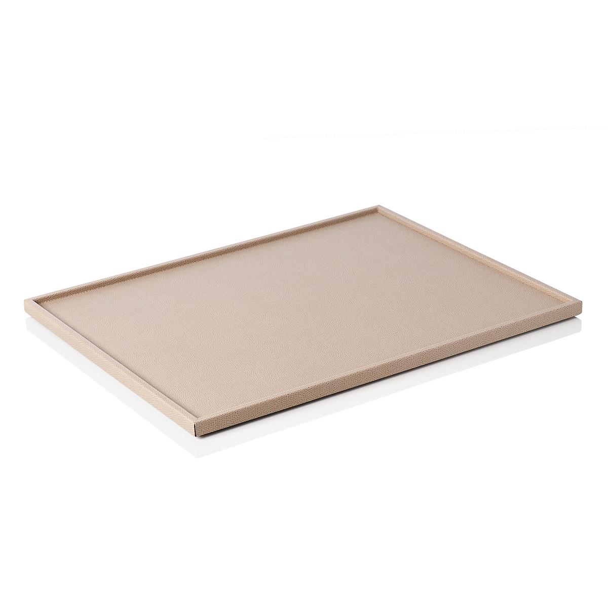 Rectangular tray Arcobaleno, 44.5 x 35 cm, stone by GioBagnara