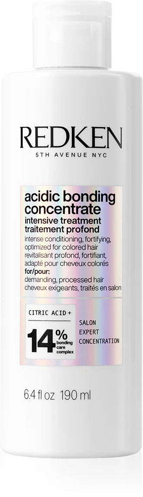 Redken Acidic Bonding Concentrate moisturizer for use before shampooing for damaged hair