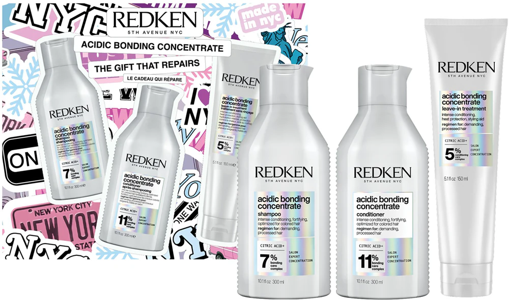 Redken Acidic Bonding Concentrate Gift Set for Weakened Hair