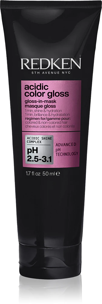 Redken Acidic Color Gloss Gloss-in-Mask nourishing and moisturizing hair mask for shiny and smooth hair 50ml