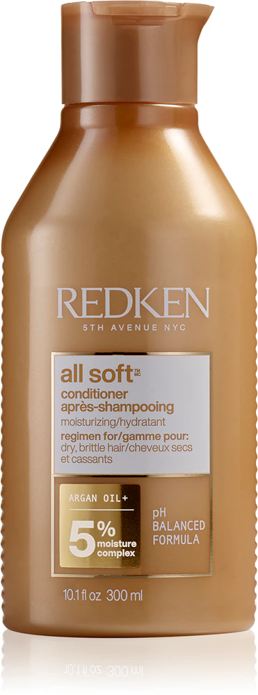 Redken All Soft the nourishing conditioner for dry and fragile hair