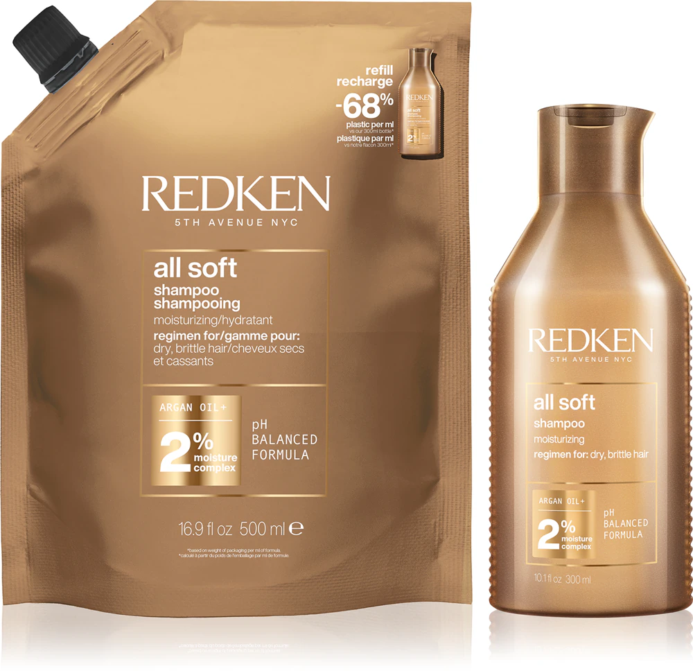 Redken All Soft beneficial pack for dry and brittle hair