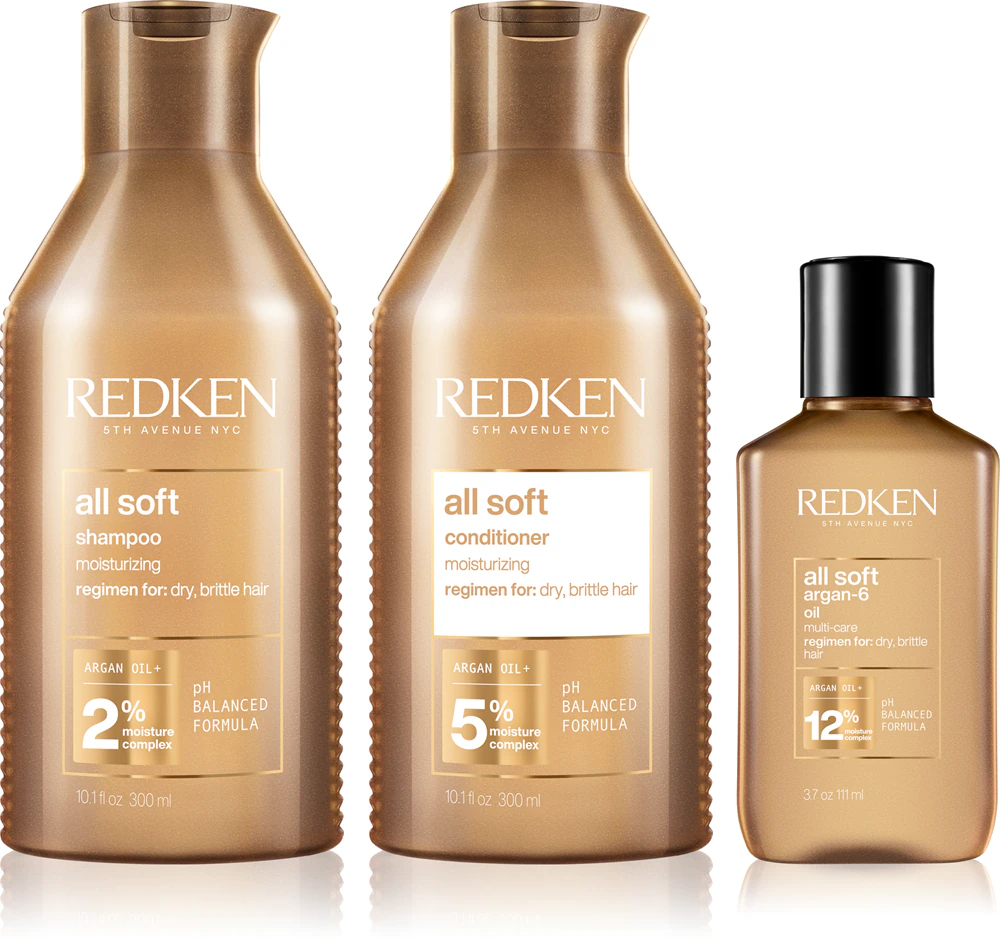 Redken All Soft beneficial pack (for nourishing and moisturizing)