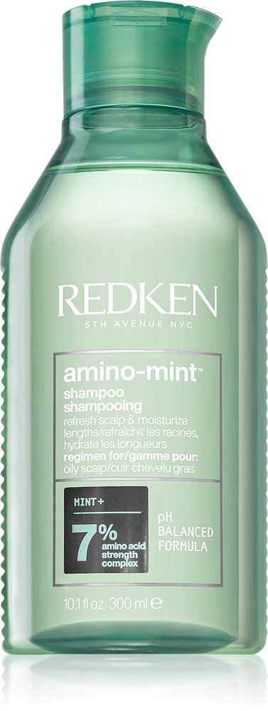 Redken Amino Mint gentle cleansing shampoo for quickly greasy hair