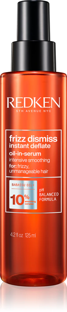 Redken Frizz Dismiss nourishing oil serum for unyielding and damaged hair