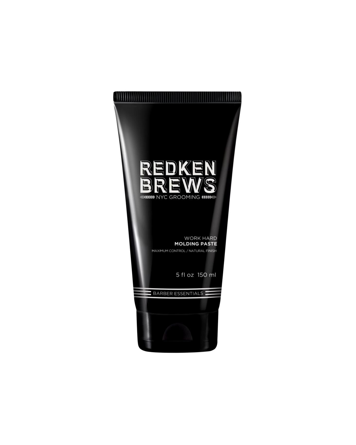 Redken Hair Styling Liquid Brews Work Hard Molding Paste