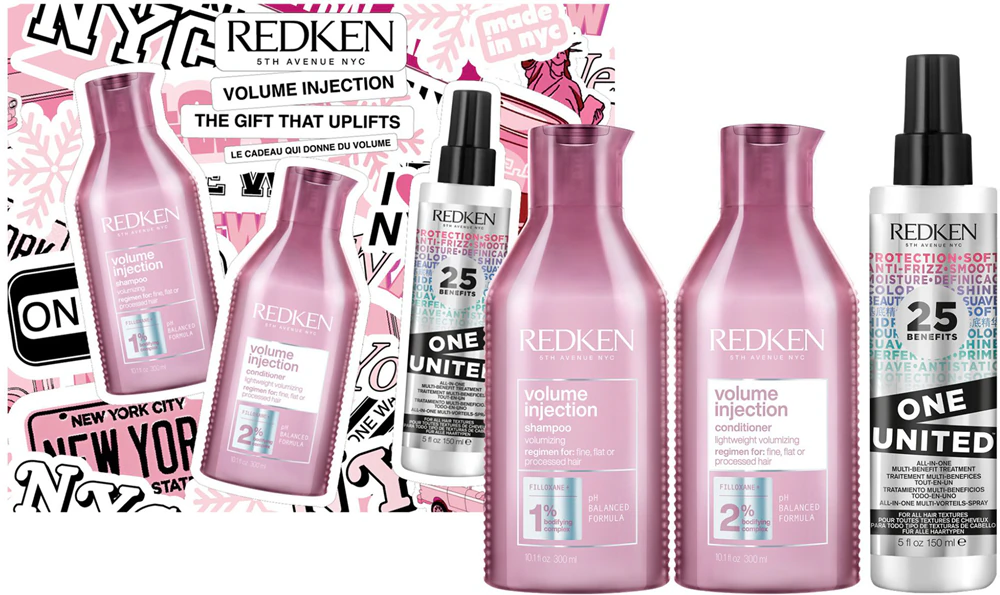 Redken Volume Injection Gift Set for more hair volume