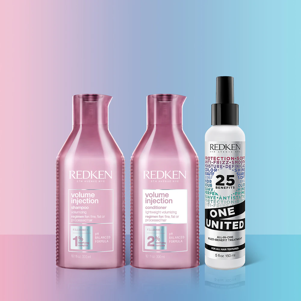 Redken Volume Injection beneficial pack for more hair volume
