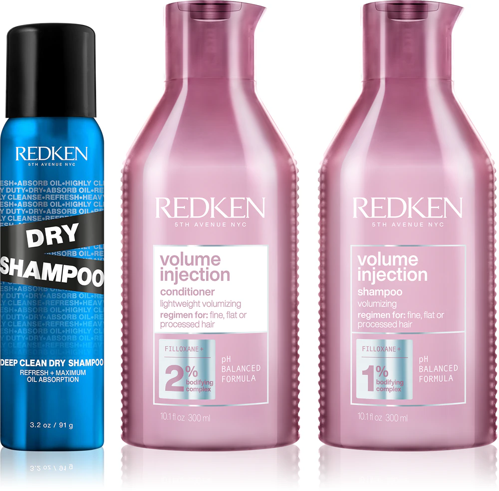 Redken Volume Injection beneficial pack for more hair volume