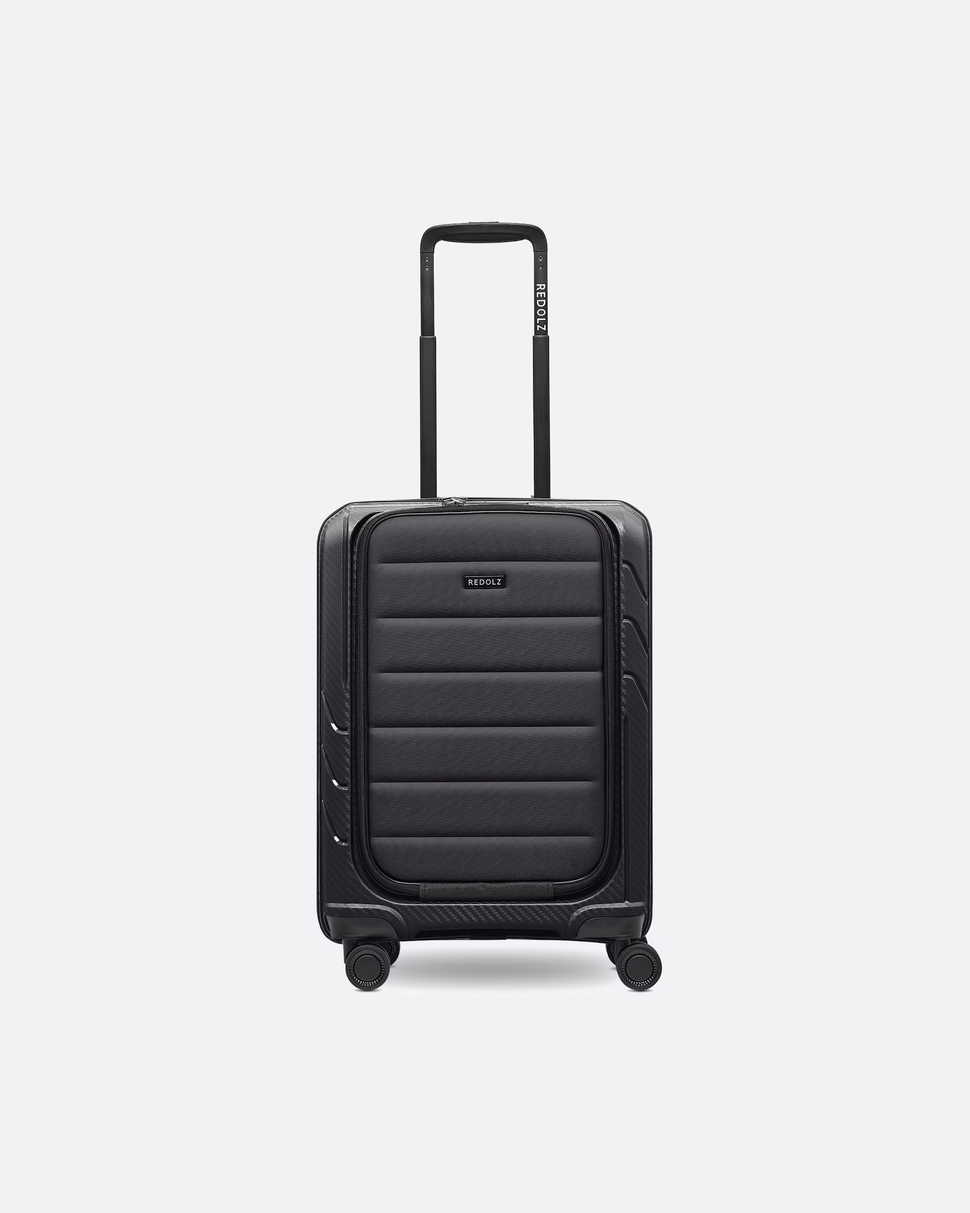 Redolz hand luggage suitcase Essentials 17 4-wheel cabin trolley 55 cm soft pocket laptop compartment Essentials 17 4-Rollen Kabinentrolley 55 cm Soft-Pocket Laptopfach