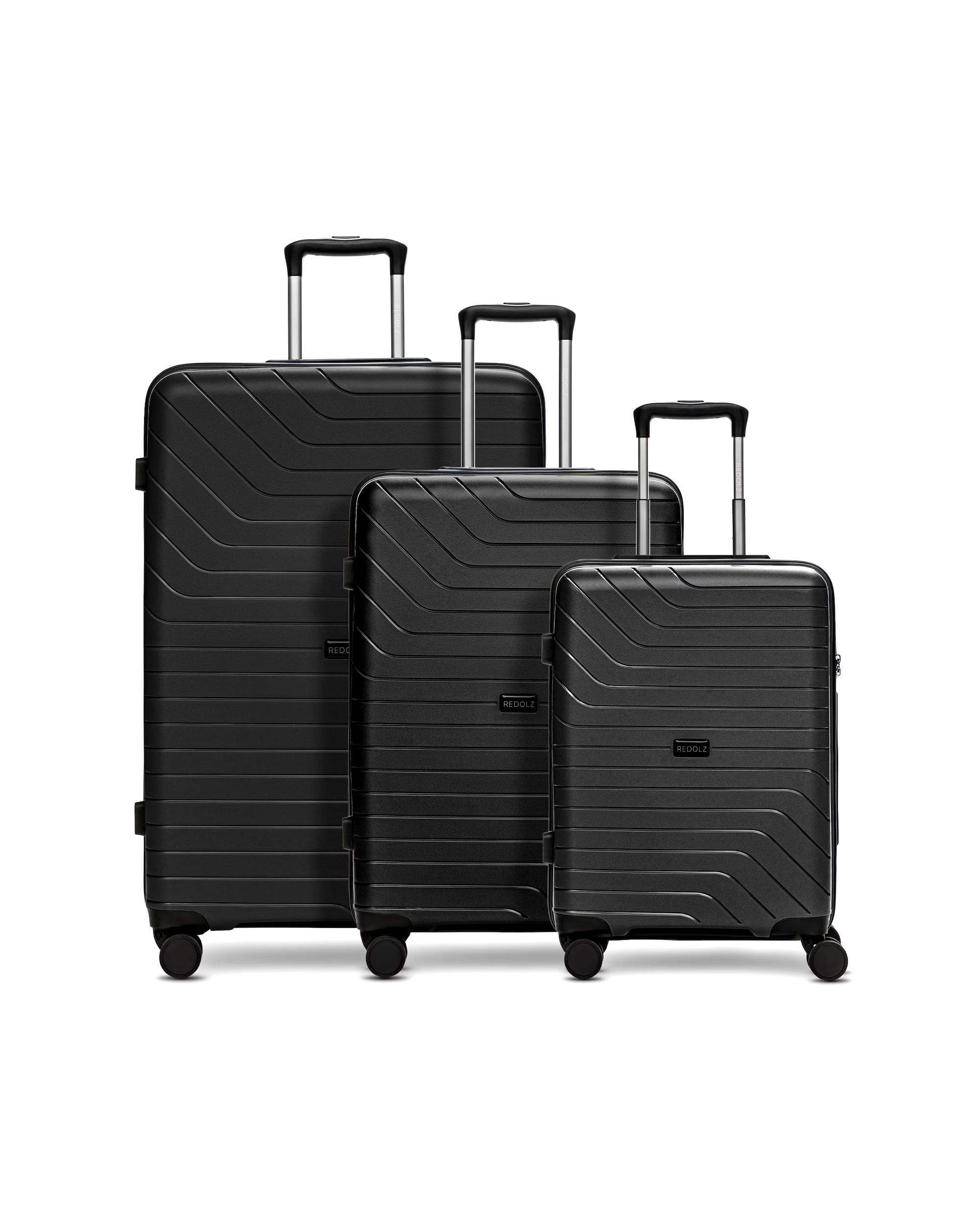 Redolz suitcase Essentials 05 3-SET 4 wheels suitcase set 3-piece Essentials 05 3-SET 4 Rollen Kofferset 3-teilig